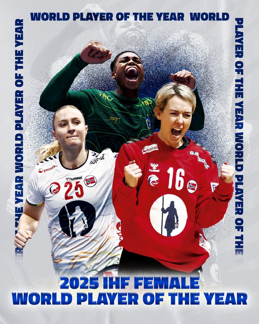 Bruna de Paula disputa prêmio de melhor jogadora de handebol do mundo em 2025