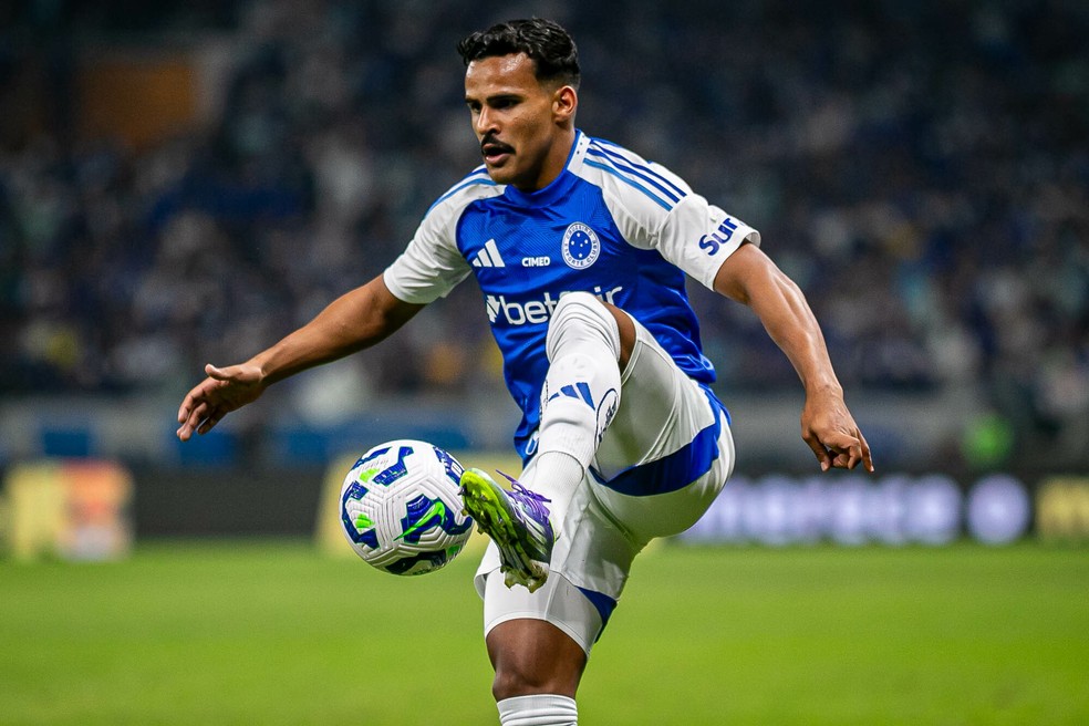Kaiki é titular absoluto do Cruzeiro na temporada — Foto: Fernando Moreno/AGIF