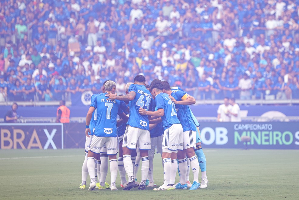 Time do Cruzeiro — Foto: Gilson Lobo/AGIF