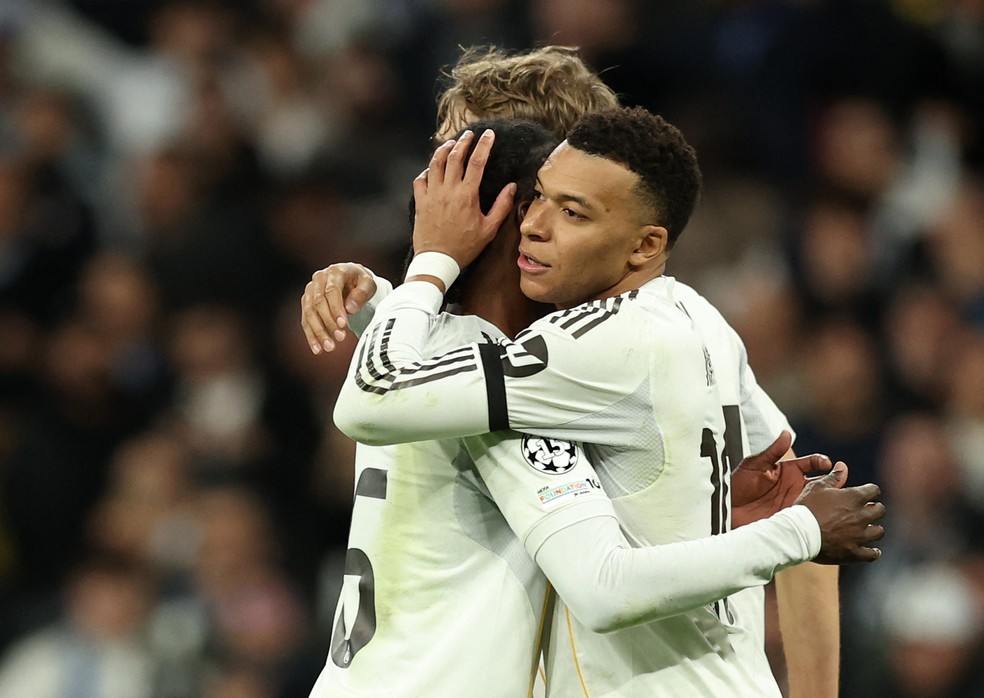 Real Madrid está na disputa dos playoffs daChampions League — Foto: REUTERS/Violeta Santos Moura