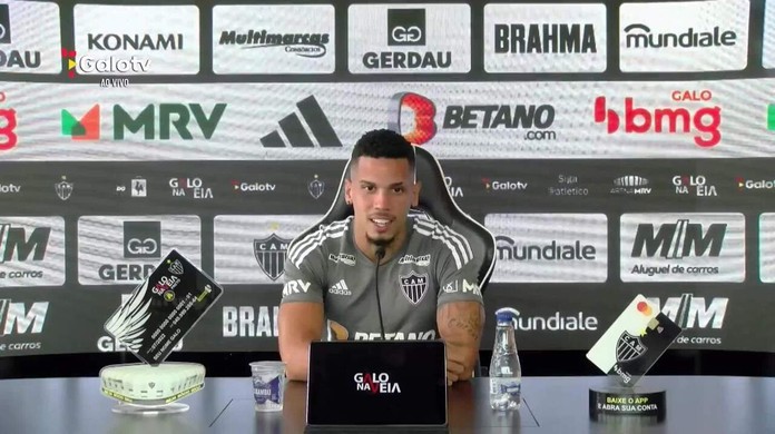 Paulinho pode completar 50 jogos pelo Galo