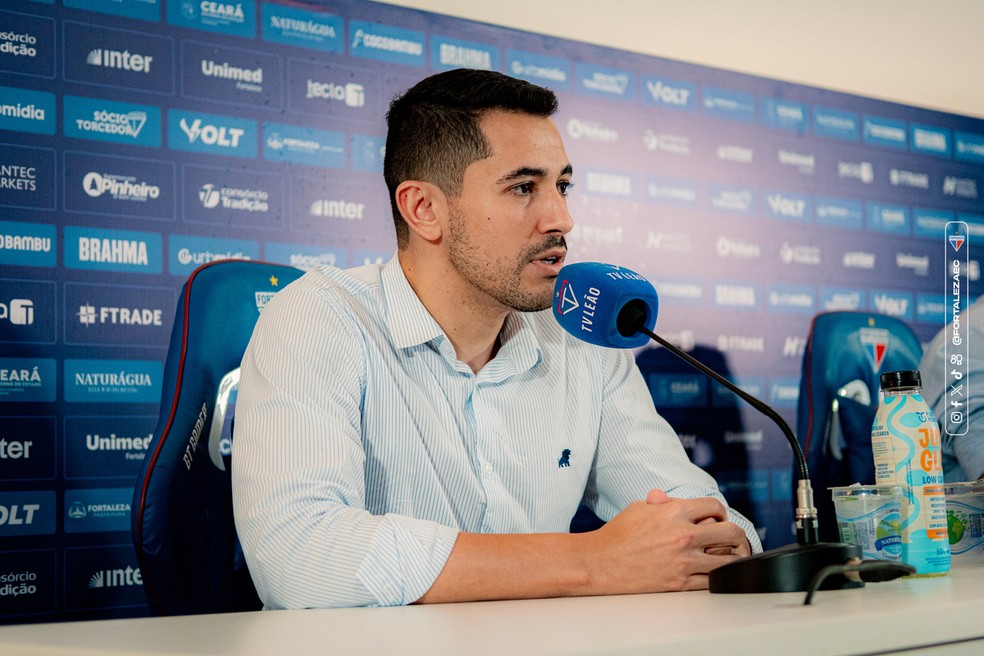 Pedro Martins, CEO de futebol do Fortaleza — Emanuel Brítez