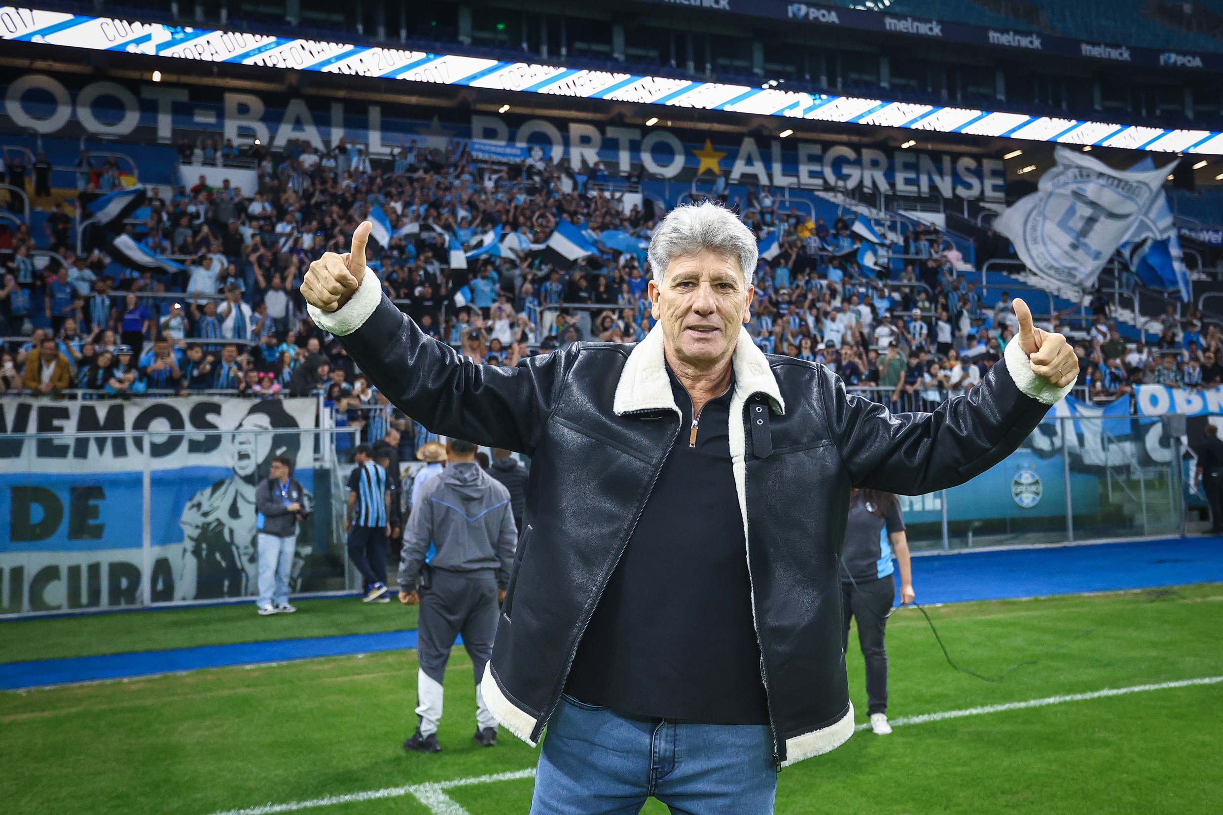 Renato reestreia no Grêmio contra Palmeiras sem Abel e defende marca no Dia do Gaúcho; entenda