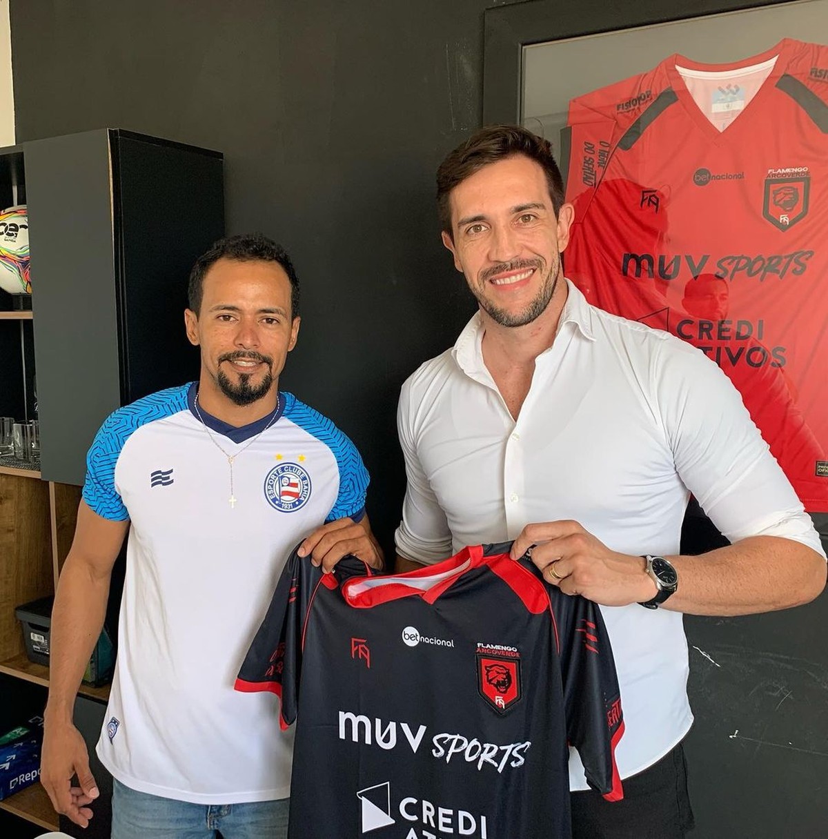 Flamengo de Arcoverde recebe visita de observador do Bahia flamengo