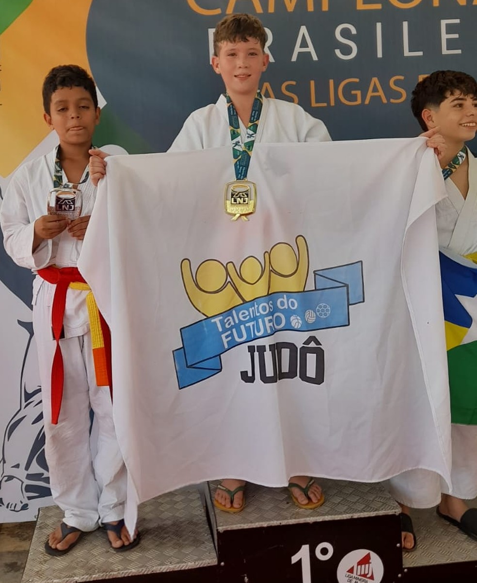 Nicolas Davi, atleta sub-13 — Foto: LIJER/Divulgação