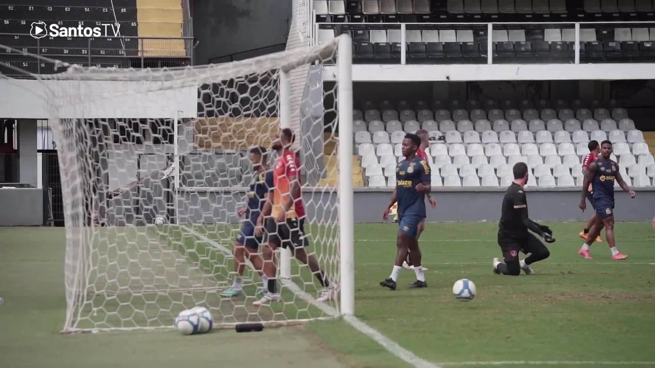 Santos vence o Juventus-SP por 5 a 1 em jogo-treino na Vila Belmiro
