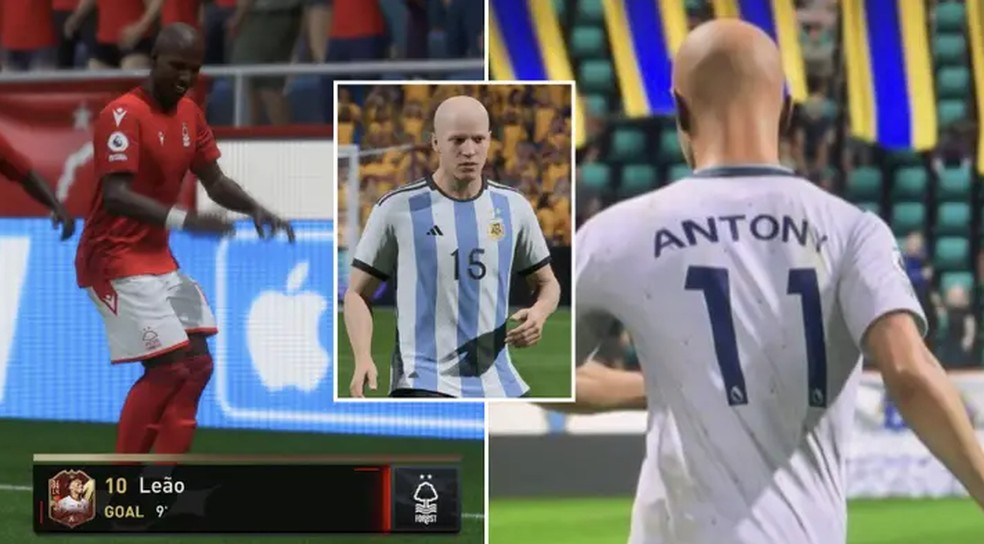 Antony aparece careca no FIFA 23 e vira meme nas redes sociais; veja