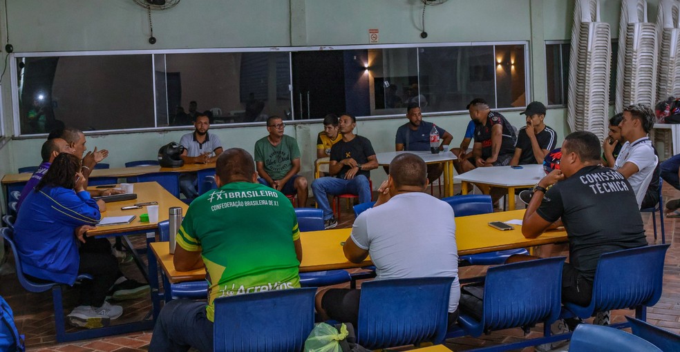 Congresso técnico da Copa Sesc de Futsal 2025 — Foto: Arquivo pessoal/Dhonata Gomes