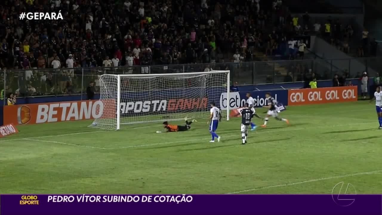 Pedro Vitor é o grande destaque azulino nos últimos jogos