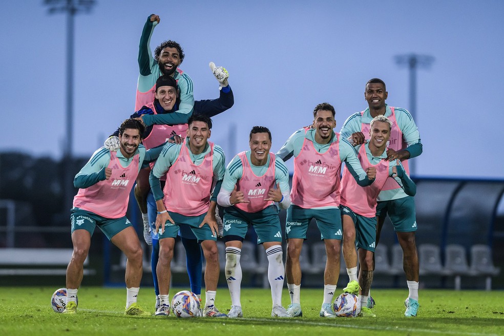Cruzeiro em treino nos Estados Unidos