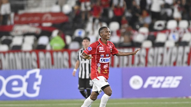 Botafogo x Caracas gol Wilfred Correa