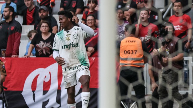 Athletico-PR x Palmeiras Brasileirão Série A Endrick