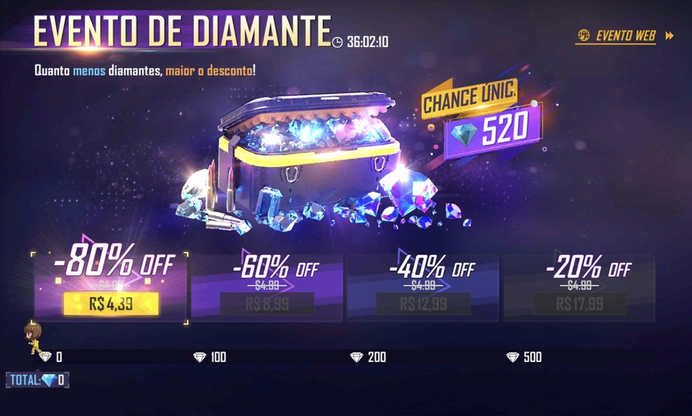 Free Fire (Brazil)  Comprar Diamantes –