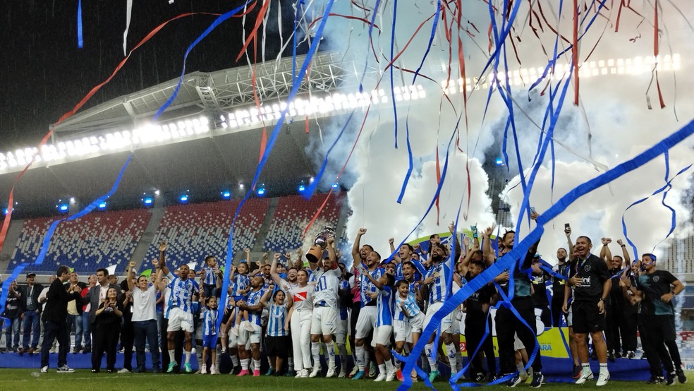 Paysandu � dono de 50 ta�as do Paraz�o � Foto: Beatriz Reis / ge