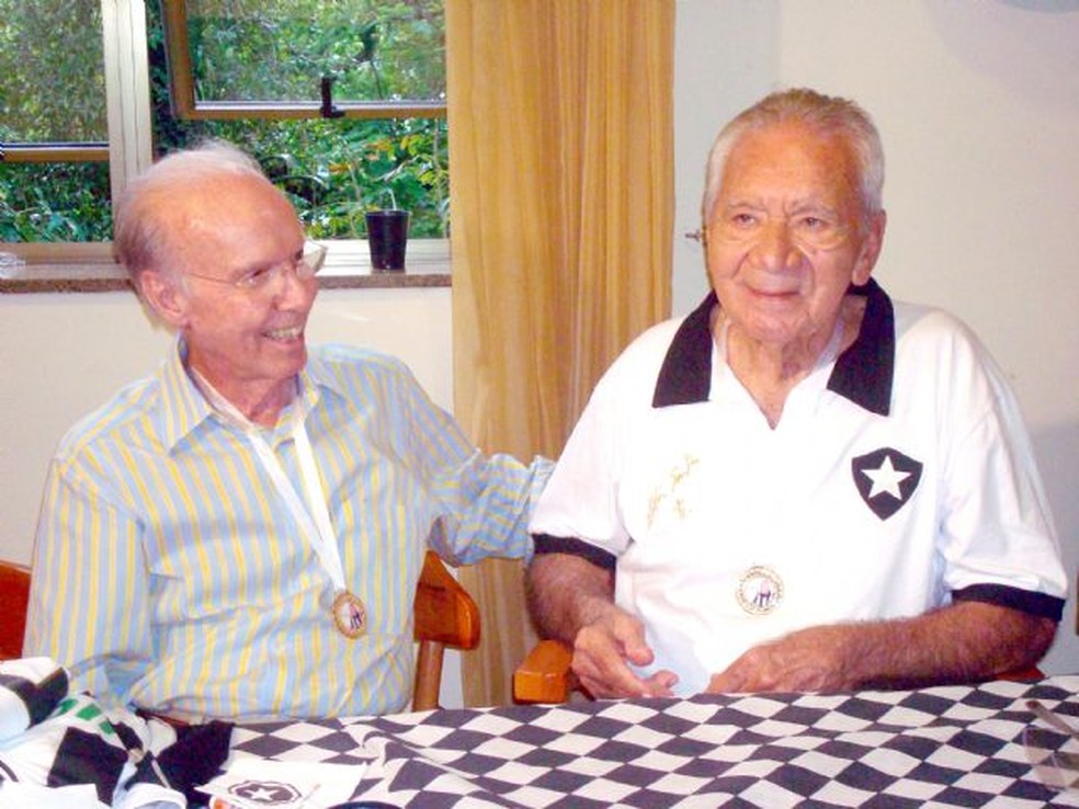 Zagallo e Nilton Santos — Botafogo em Copas do Mundo