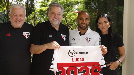 Ele fica! São Paulo anuncia renovação de Lucas