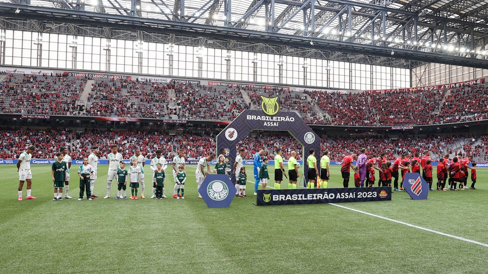 Athletico x Palmeiras — Foto: Cesar Greco / Palmeiras