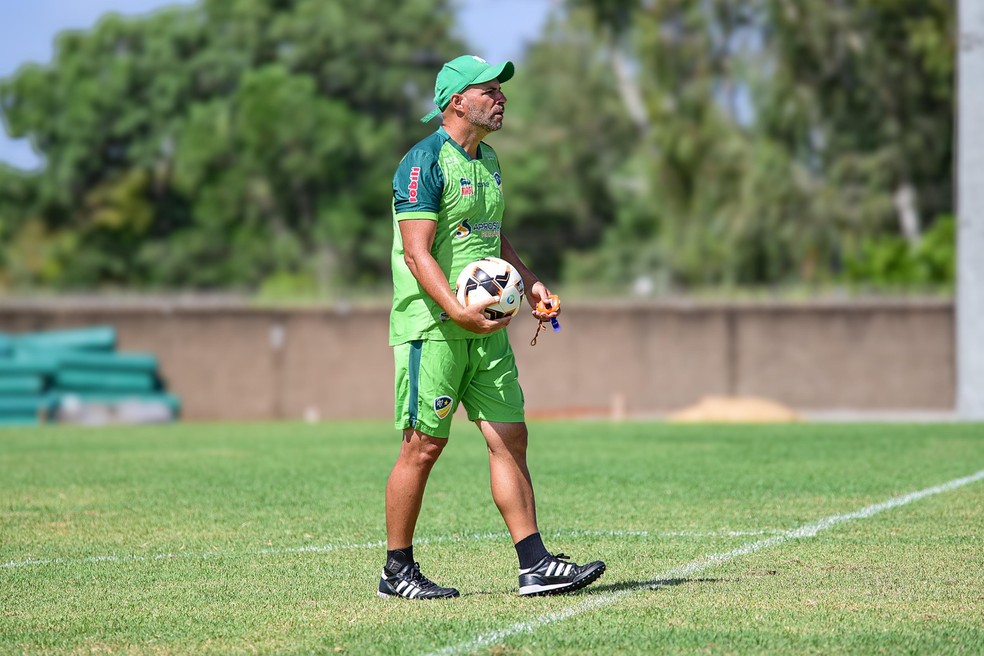 Paulo Morgado, novo técnico do Monte Roraima para temporada 2025 — Foto: Luan Kallen/Monte Roraima