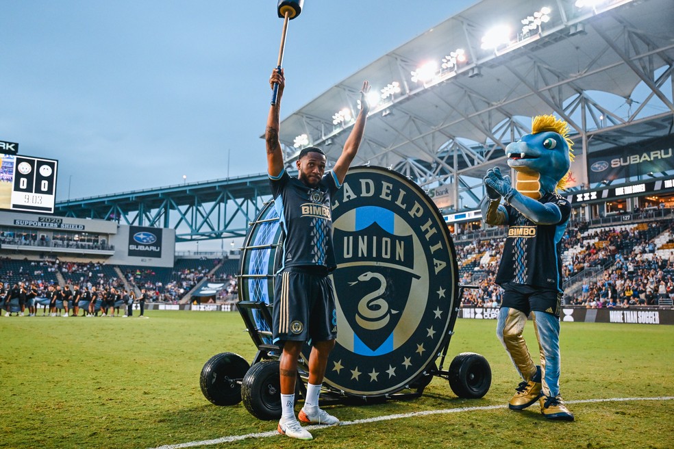 José Martínez se despediu do Philadelphia Union no final de semana — Foto: Reprodução/@PhilaUnion