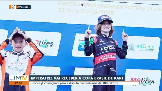 Imperatriz recebe pilotos para a Copa Brasil de Kart - Programa: JMTV 1ª Edição 