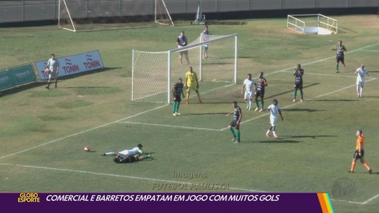 Após 1º gol pelo Comercial, David celebra feito e vê "boa expectativa" para sequência - Programa: Globo Esporte - Ribeirão Preto/Franca 