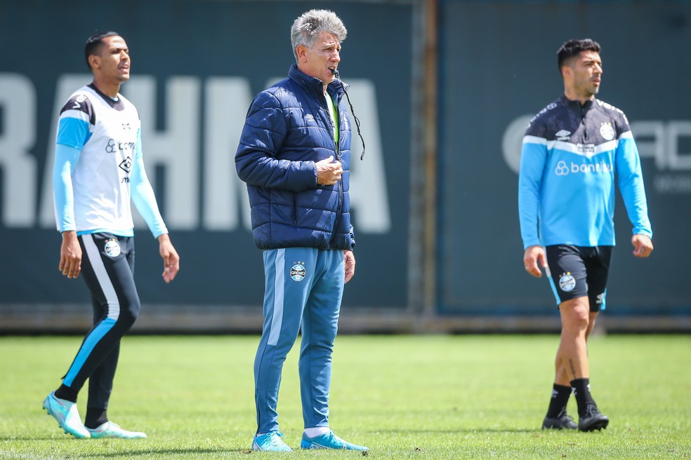 Renato é o novo técnico do Grêmio — Foto: Lucas Uebel/Divulgação Grêmio