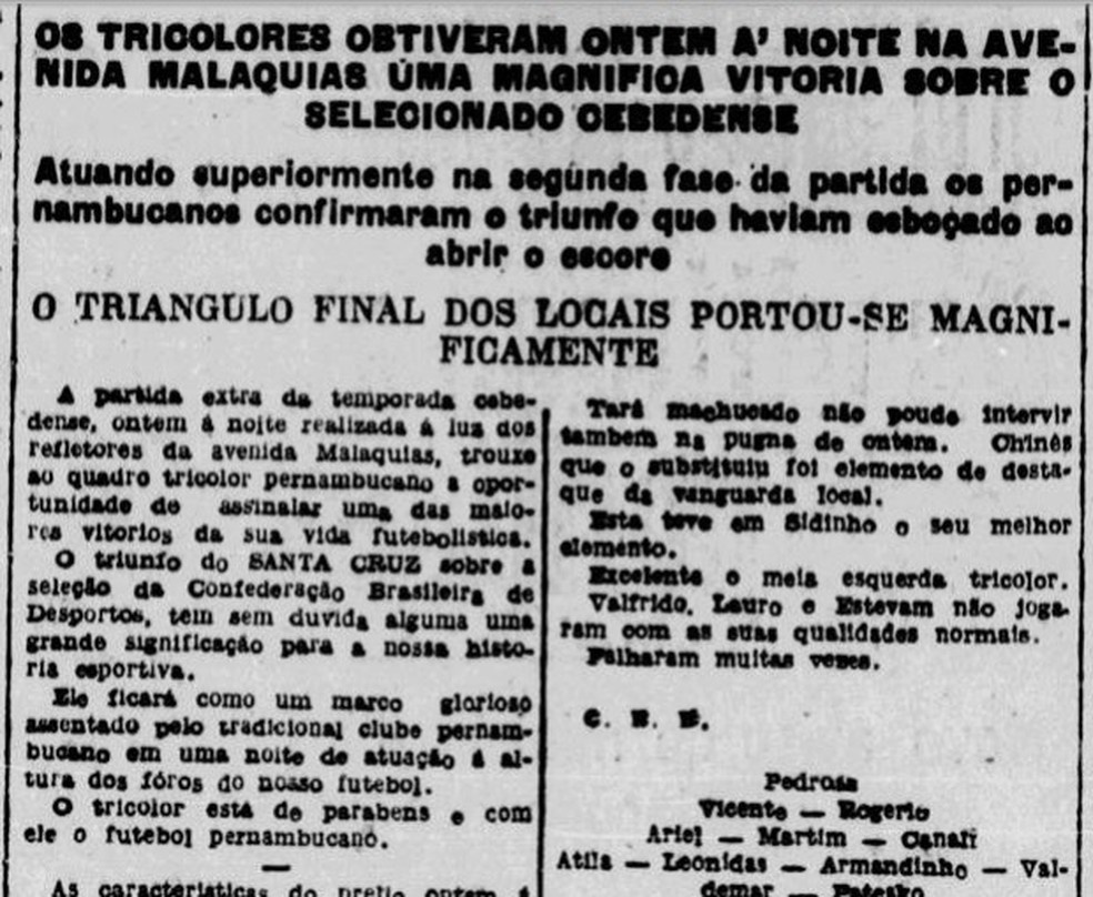 Decisão do acesso na Série D será no aniversário de 91 anos do primeiro Santa Cruz x América-RN