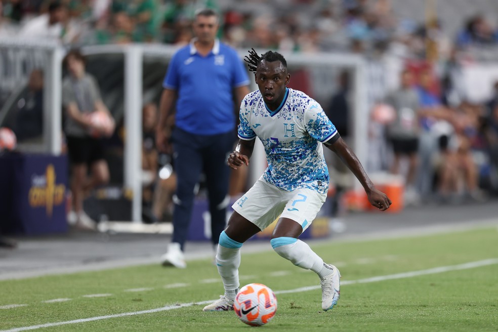 Alberth Elis é atacante da seleção de Honduras — Foto: Getty Images
