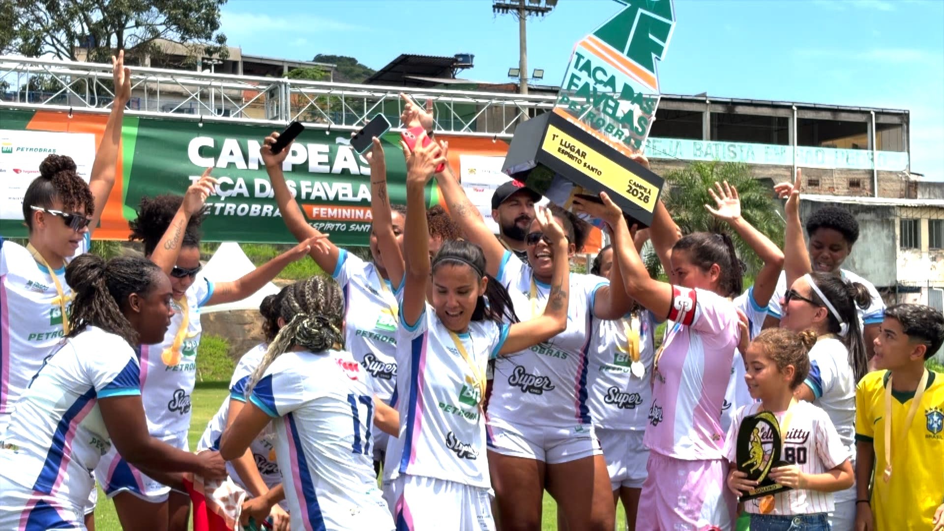 Taça das Favelas Feminina: São Geraldo é campeão da etapa do ES