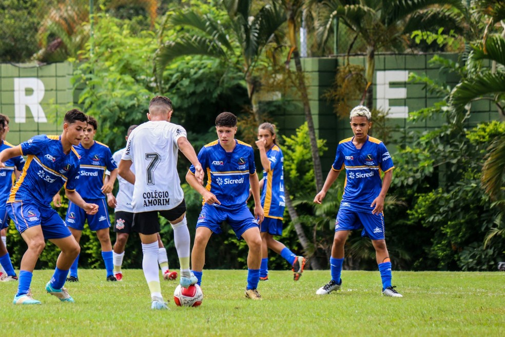 Corinthians vence Seleção de Votorantim e é tetracampeão da Copinha de Votorantim — Foto: Matheus Garcia/Prefeitura de Votorantim