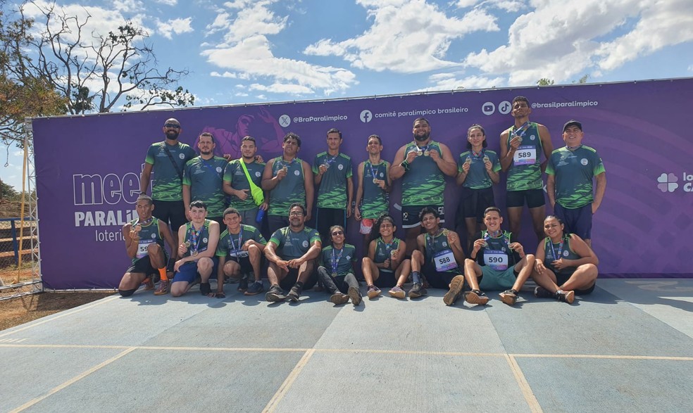 Acre conquista 49 medallhas no Meeting Paralímpico em Brasília — Foto: Divulgação