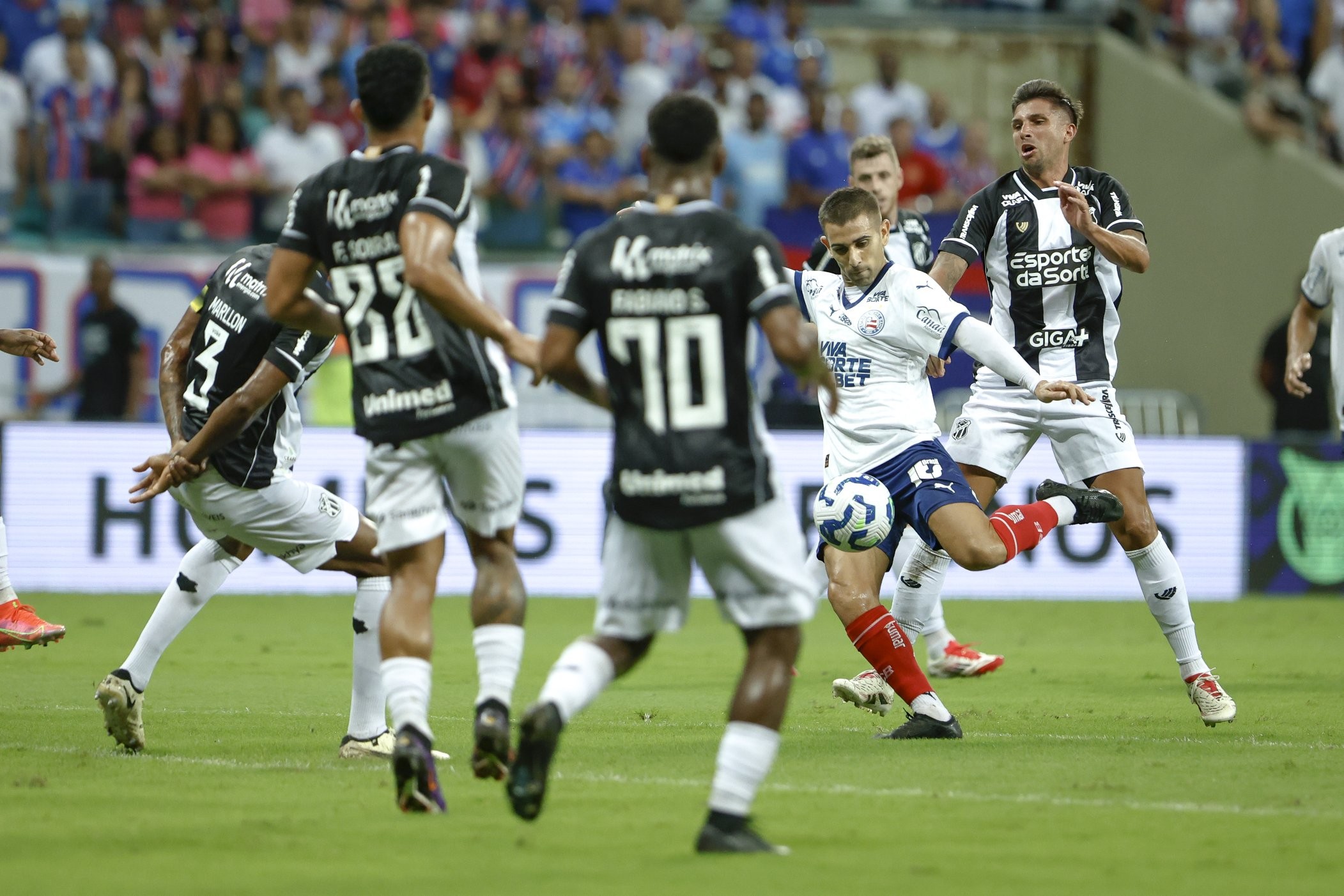 Bahia vence, mas mostra pouca criatividade contra o Ceará