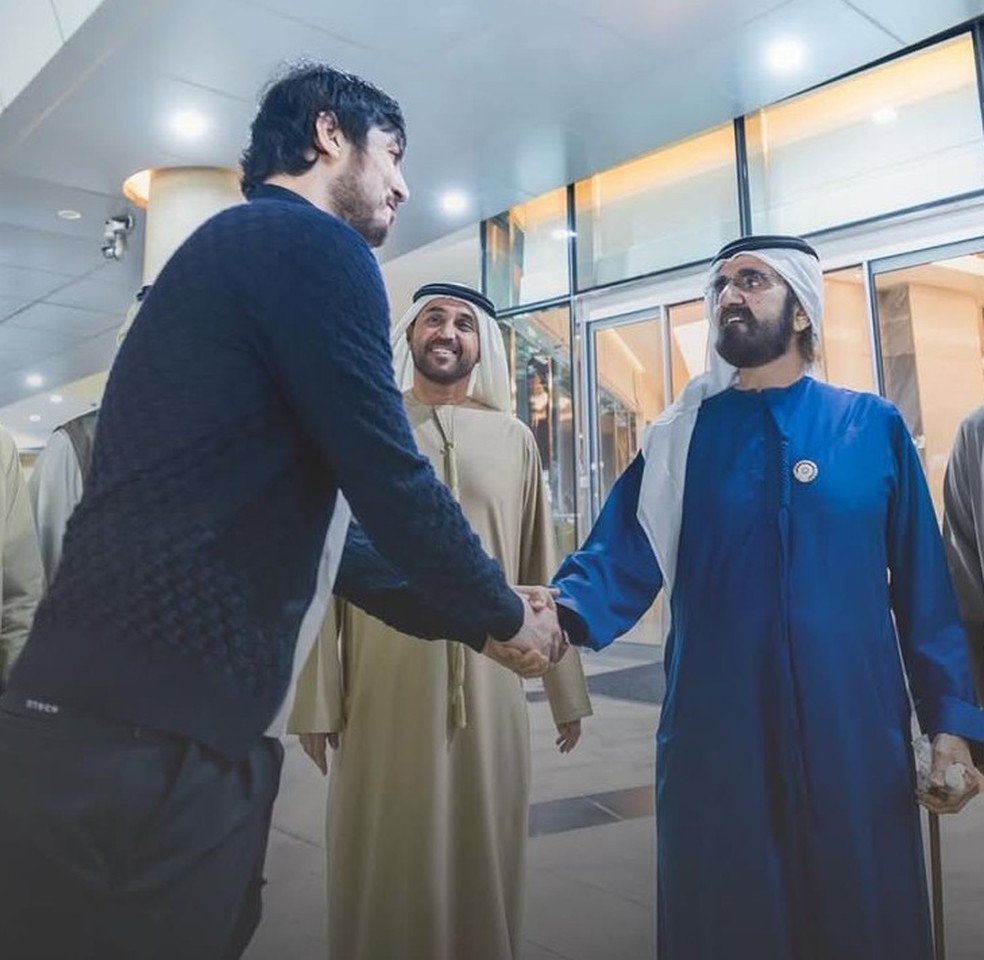 Sardar Azmoun em imagem publicada nas redes sociais que gerou controvérsia