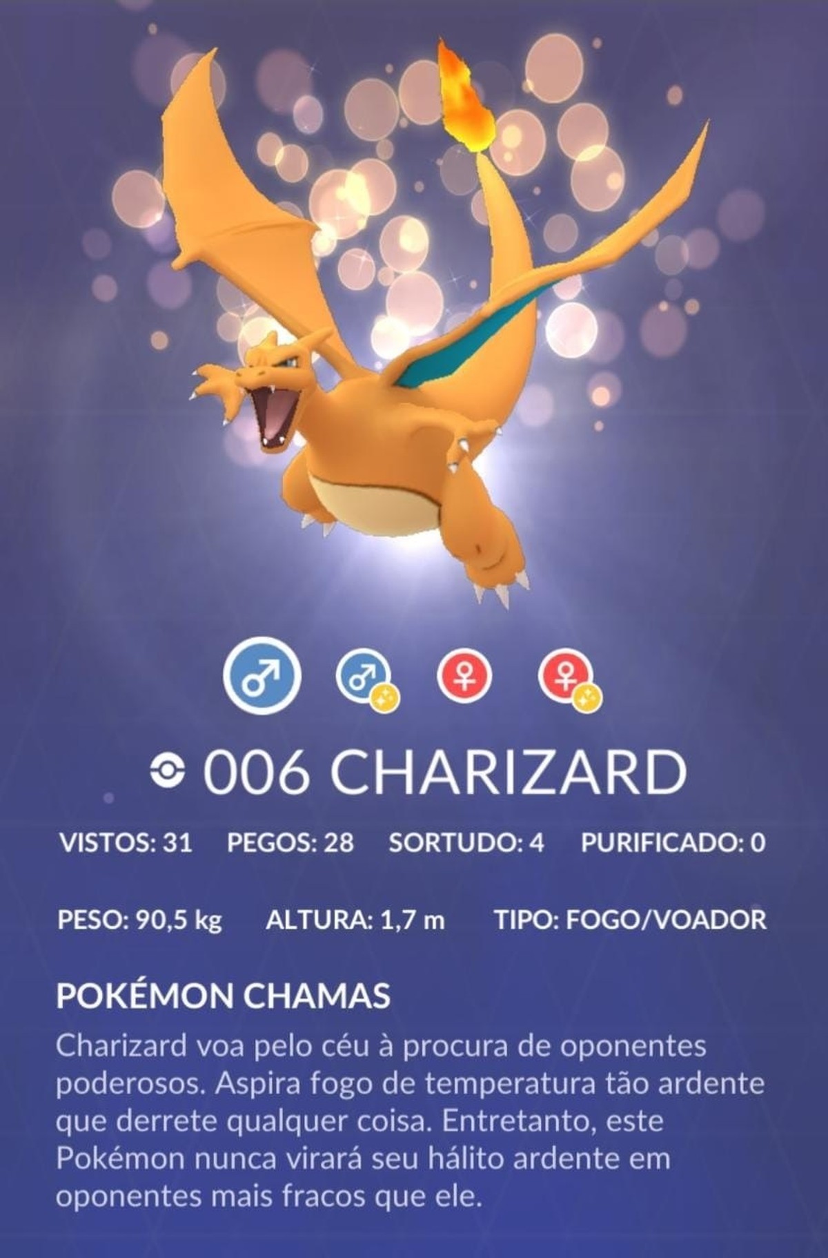 Melhores Ataque Charizard Pokemon Go