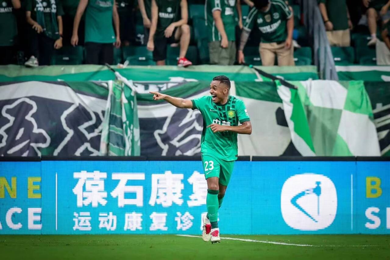 Volante sergipano Dawhan se destaca com dois gols na Superliga Chinesa
