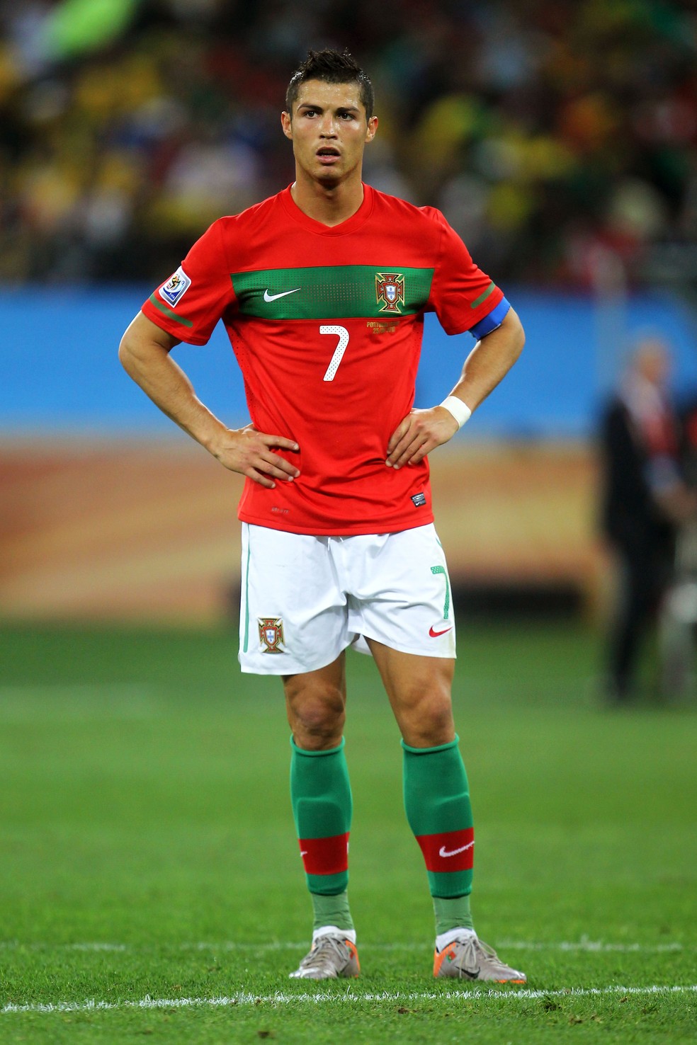 Cristiano Ronaldo durante a Copa de 2010