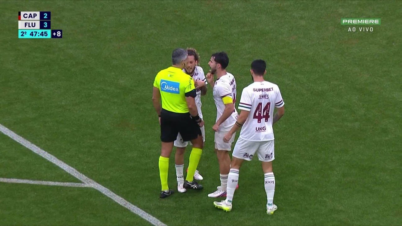 Presidente do Fluminense contesta pênalti polêmico em empate com Athletico-PR