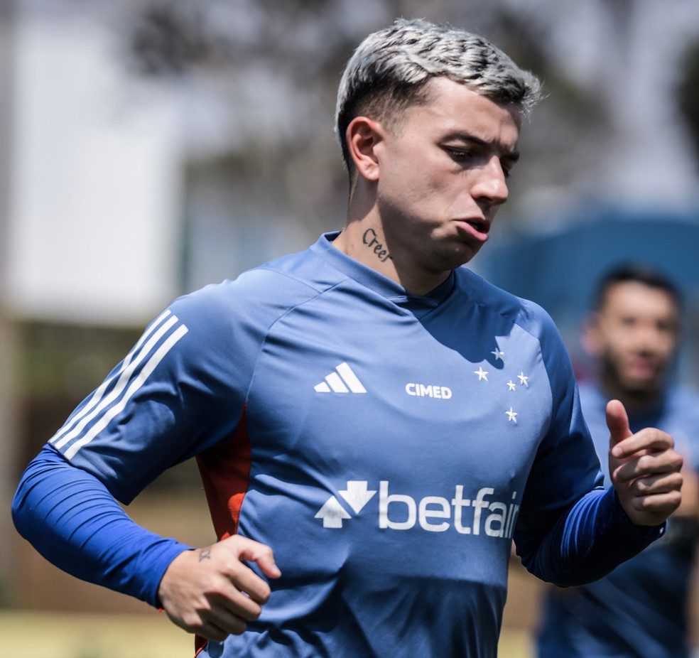 Barreal - Cruzeiro — Foto: Gustavo Aleixo/Cruzeiro