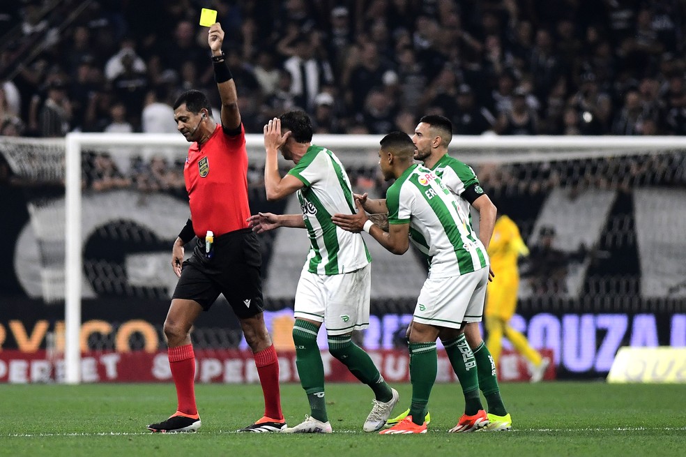 Wagner do Nascimento Magalhães em Corinthians x Juventude — Foto: Marcos Ribolli