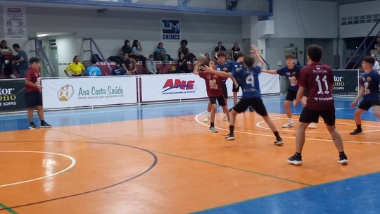 Objetivo Guarujá assegura liderança do grupo 1 da 18ª Copaesportes da sorte porto alegreHandebol