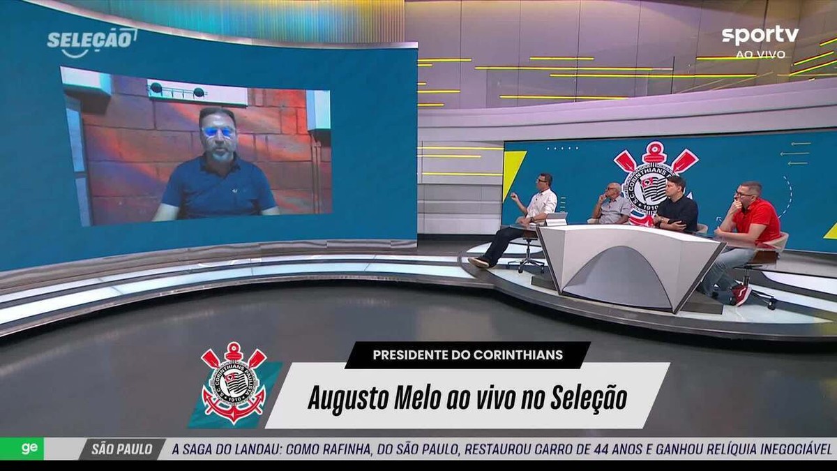 Moscardo, Lucas Veríssimo e Rodrigo Caetano: presidente do Corinthians explica negociações