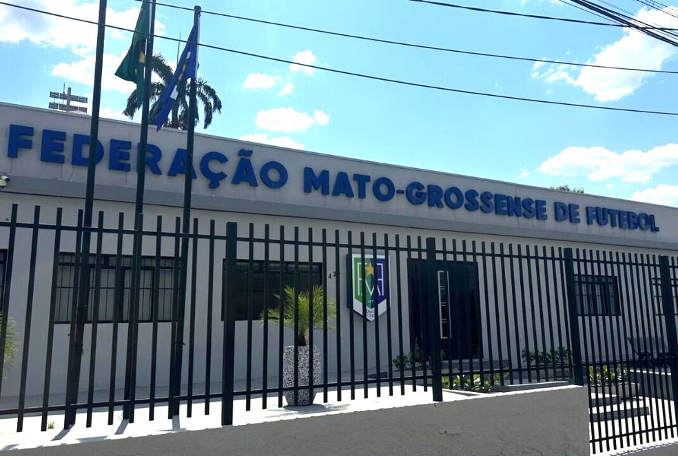 Federação Matogrossense de Futebol foi reformada nos últimos meses — Foto: IB Fast Mídia