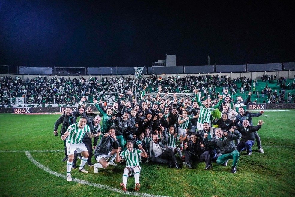 Juventude classificado na Copa do Brasil — Foto: Fernando Alves/ECJ