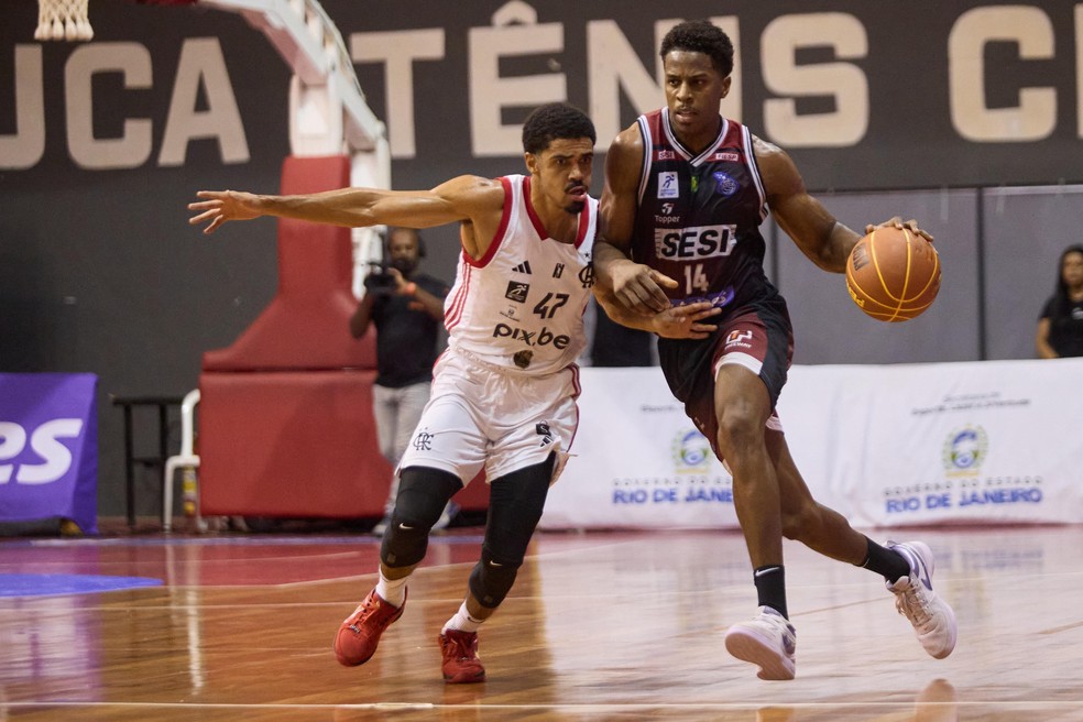Flamengo x Franca, semifinal do NBB — Foto: Marcos Limonti/Sesi Franca