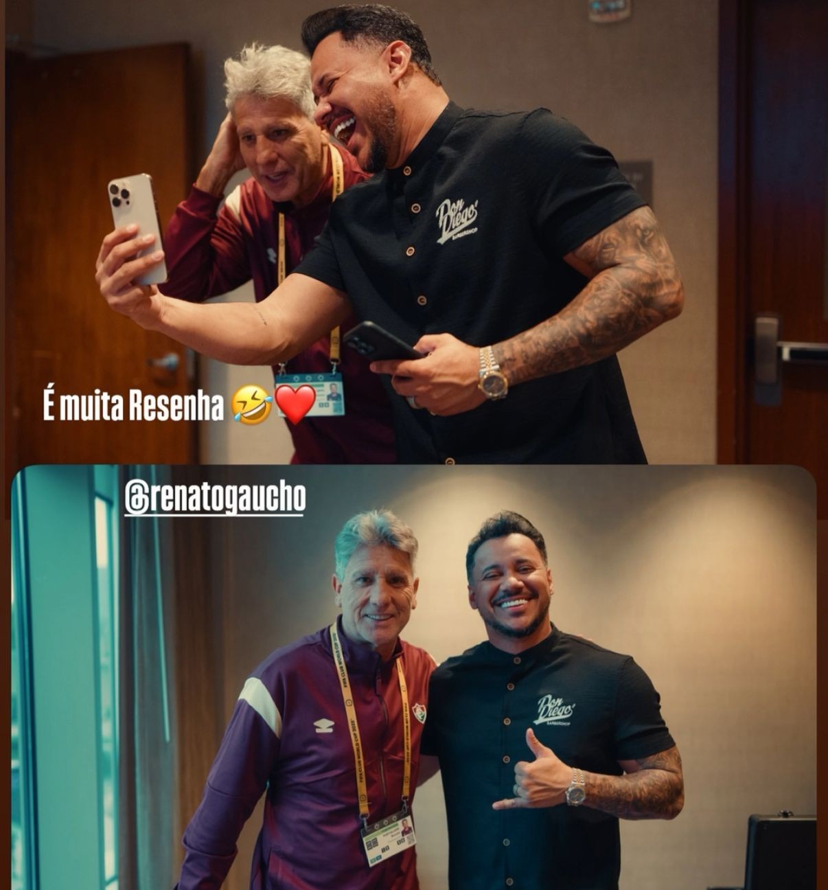 Barbeiro fatura nos EUA, atende Renato Gaúcho e vive bastidores do Palmeiras na Copa: 