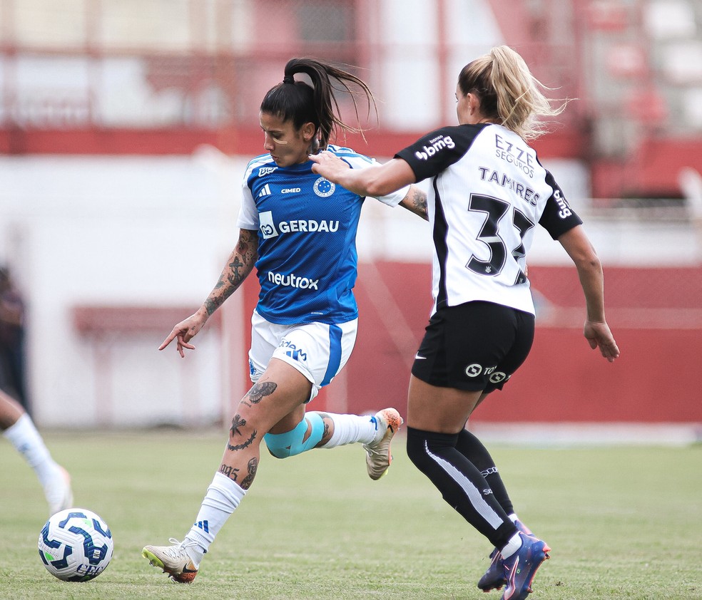 Cruzeiro, Corinthians, Copa do Brasil feminina — Foto: Gustavo Martins/ Cruzeiro