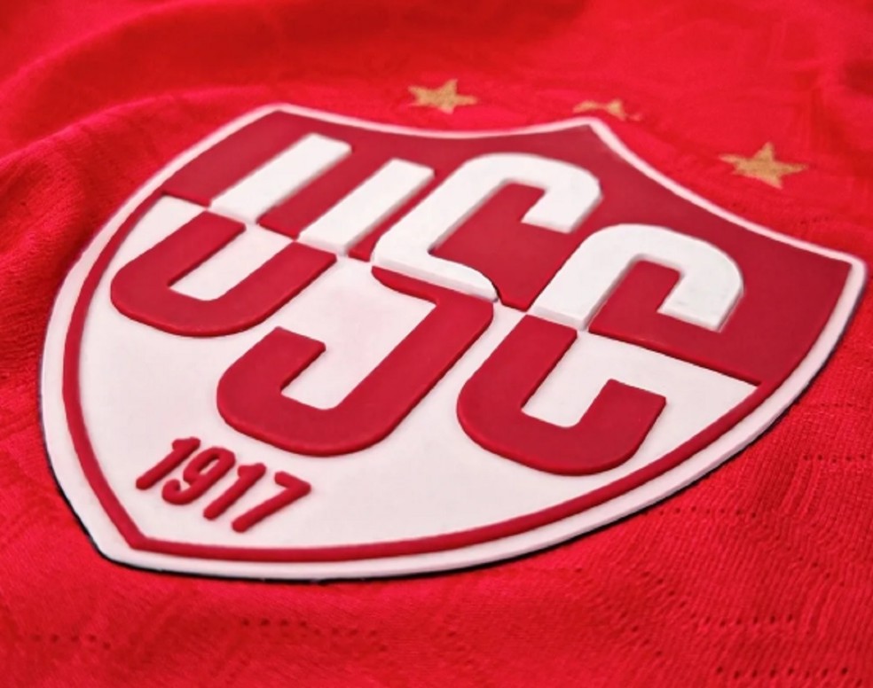 Uberaba Sport, escudo, camisa — Foto: Uberaba Sport/Divulgação