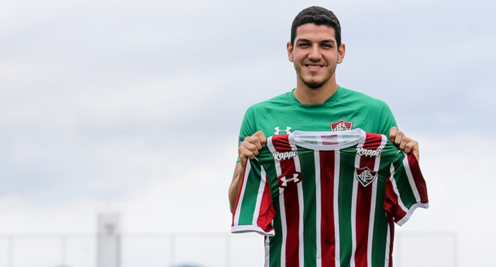 Nino chegou ao Fluminense em 2019 por R$ 5 milhões — Foto: Reprodução