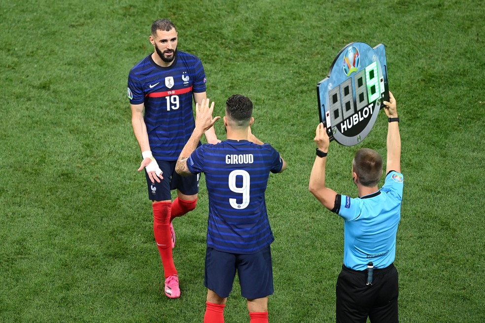 Giroud se isola como maior artilheiro da história da seleção francesa