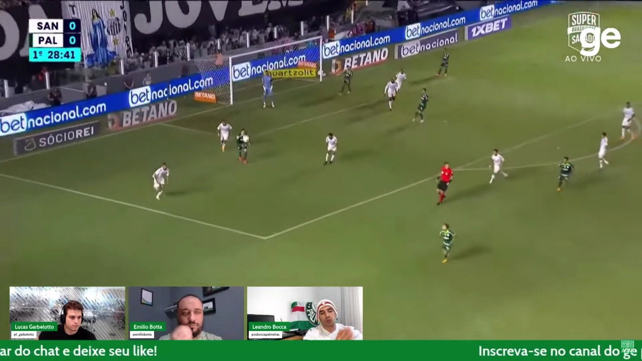 Leandro Bocca desabafa após empate do Palmeiras com o Santos